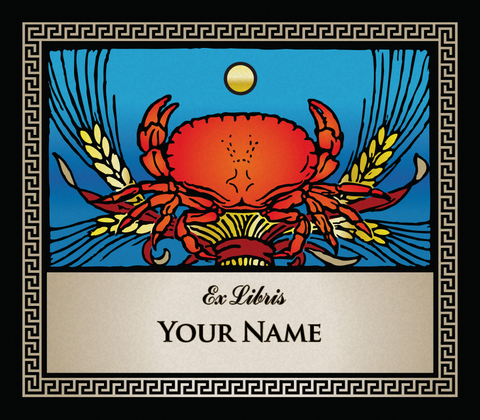 Cancer the Crab • Ex Libris Your Name