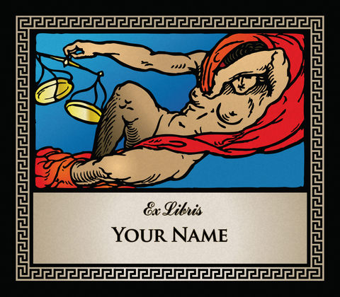 Libra the Scales • Ex Libris Your Name
