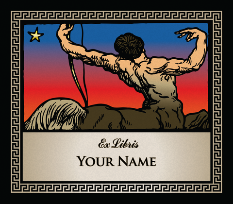 Sagittarius the Archer • Ex Libris Your Name