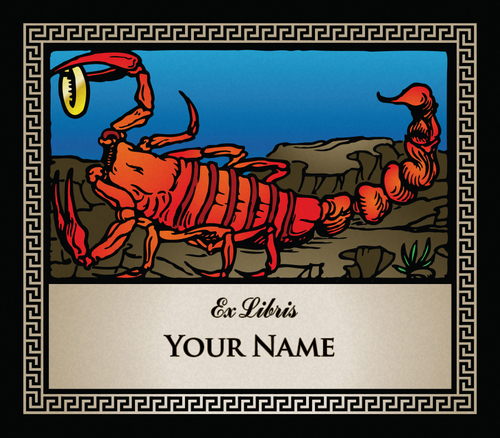 Scorpio the Socpion • Ex Libris Your Name