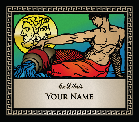 Aquarius the Water Bearer • Ex Libris Your Name