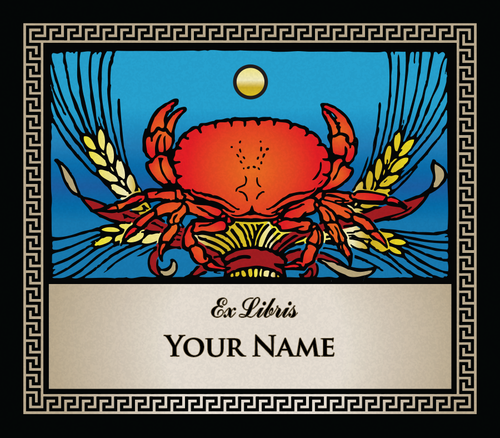 Cancer the Crab • Ex Libris Your Name