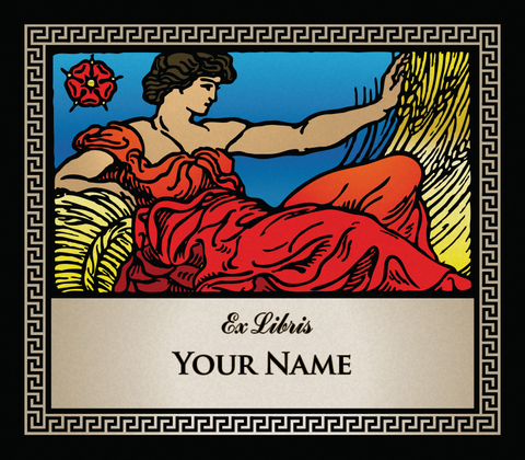 Virgo the Virgin • Ex Libris Your Name
